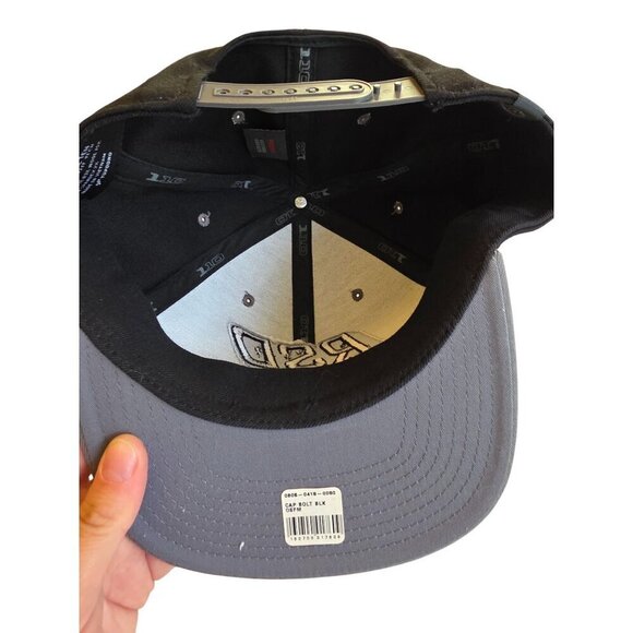 Rsd Flexfit 110 One Ten OSFM Black Bolt Hat Acrylic/Wool Blend Adjustable - Picture 13 of 13